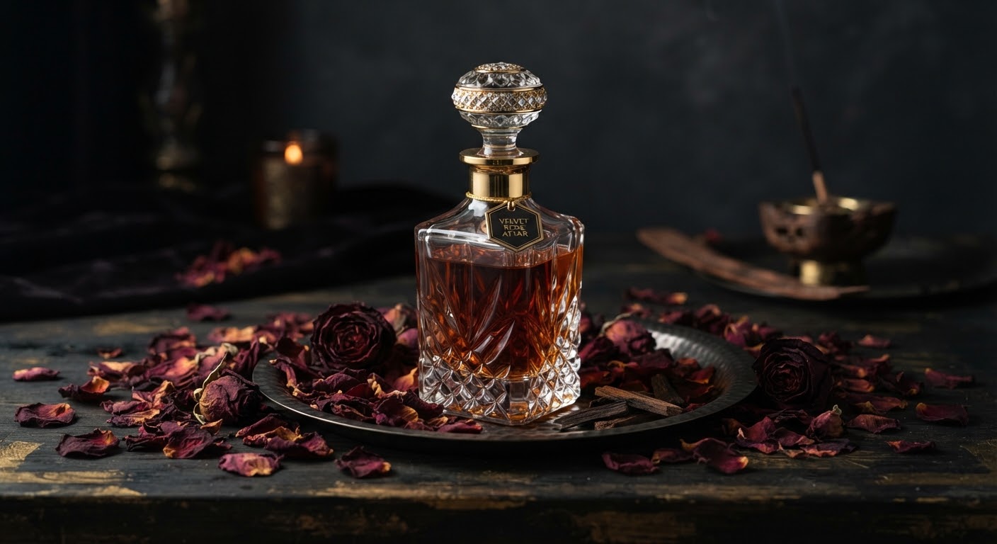 Velvet Rose Attar — 12ml Roller